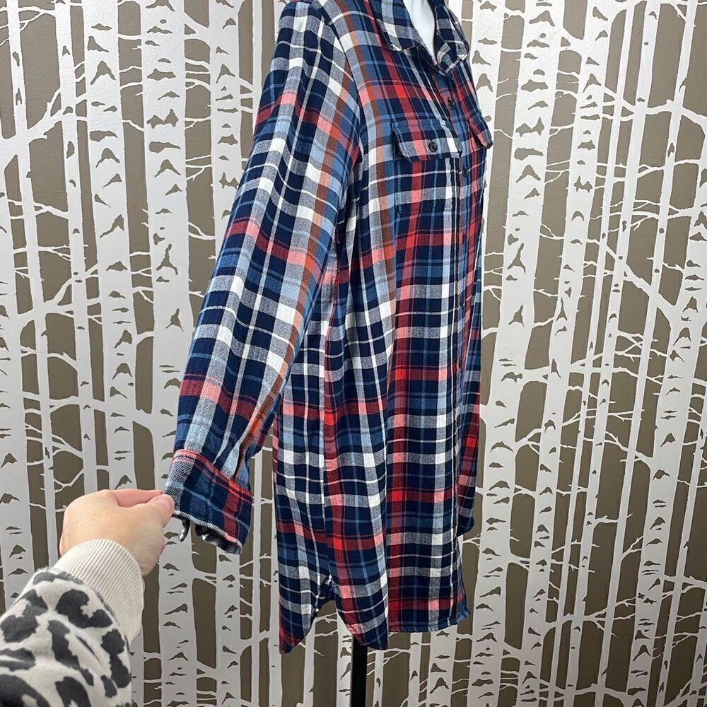Universal Thread Plaid Shirt Dress sz M - Picture 2 of 9